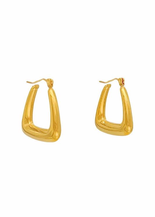 Bold Arc Hoops