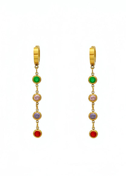 Gemstone Drop Dangles