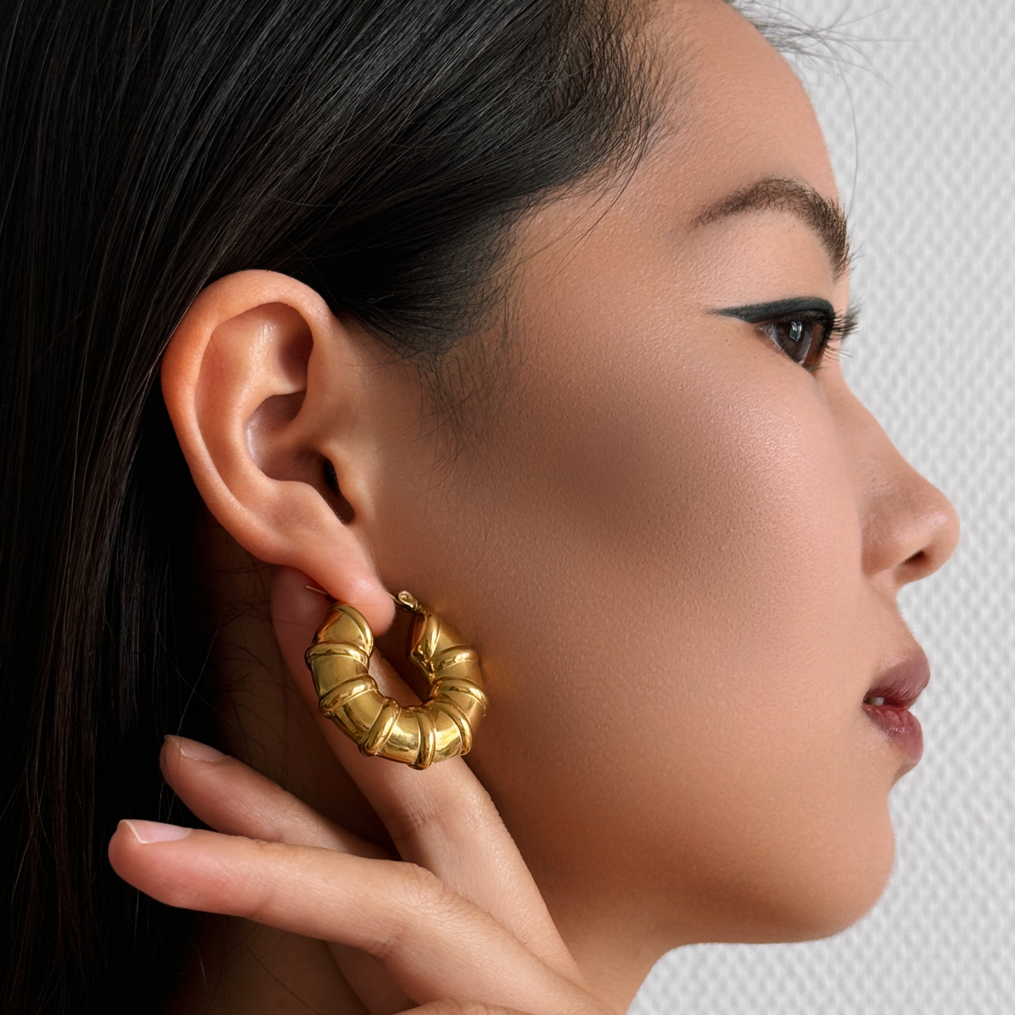 Wrapped Bamboo Hoops